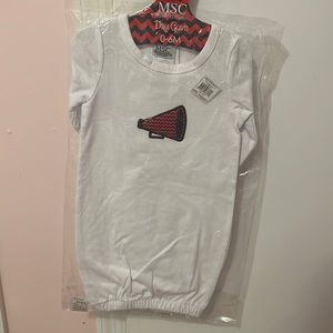 MSC Daygown New in Bag- Red and Black Megaphone